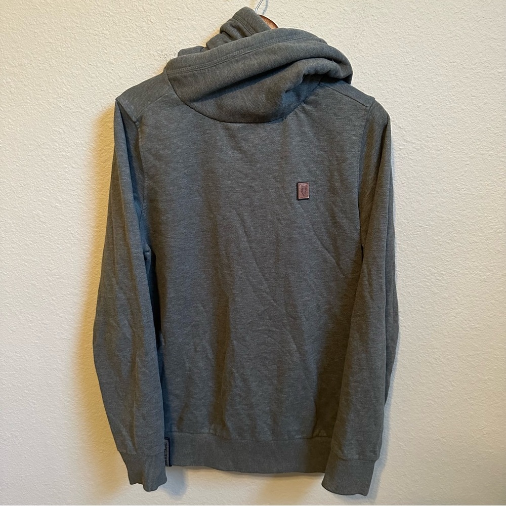 Naketano Women’s Olive Green Cowl Neck Hoodie